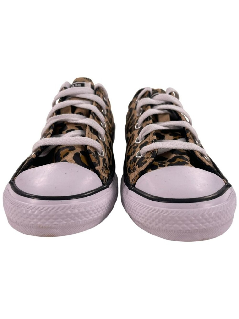 Converse Youth Leopard Print Chuck Taylor All Star Low Top Sneakers Size 1.5 NEW - Picture 4 of 10